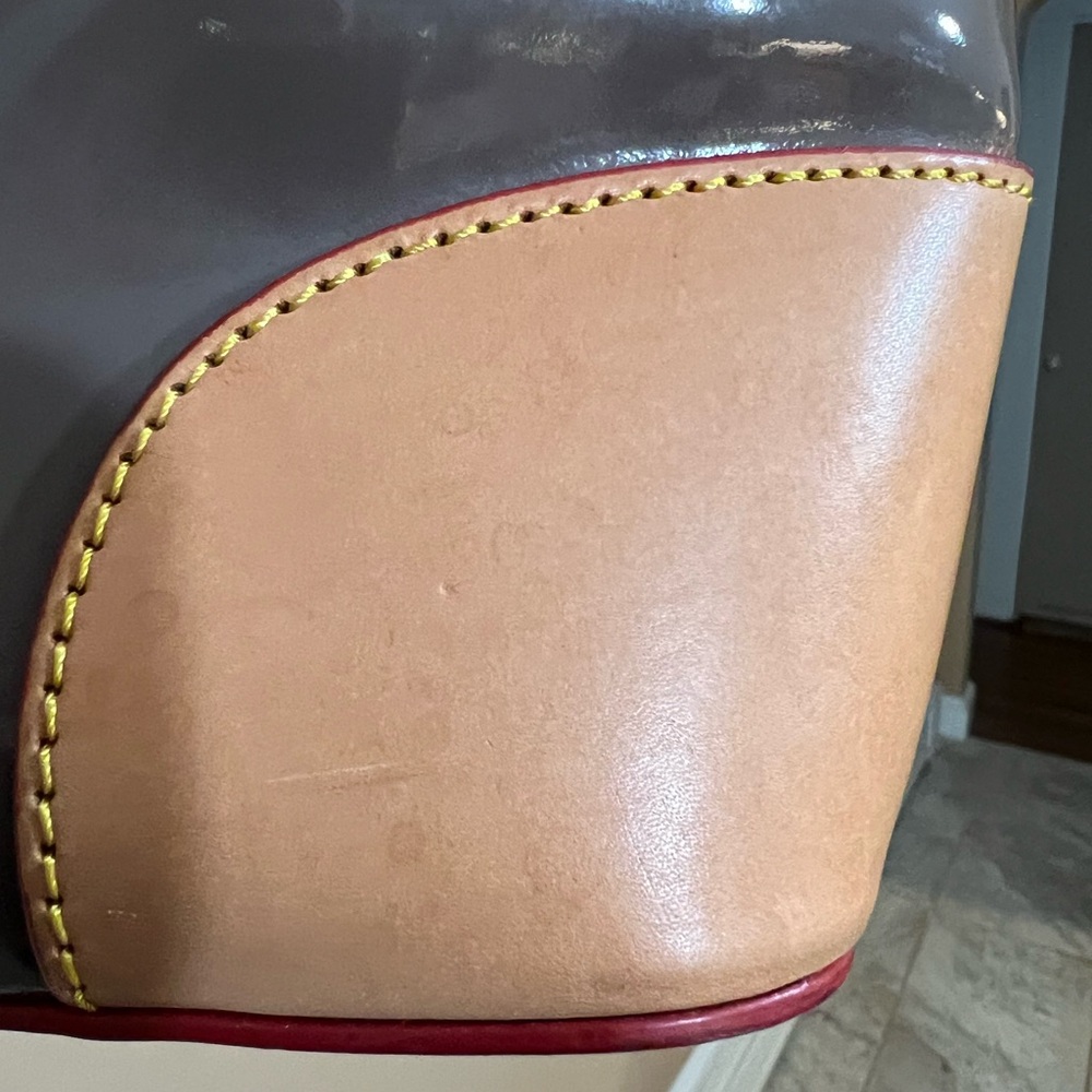 Dooney & Bourke Patent Claremont Dover Tote - Picture 9 of 13